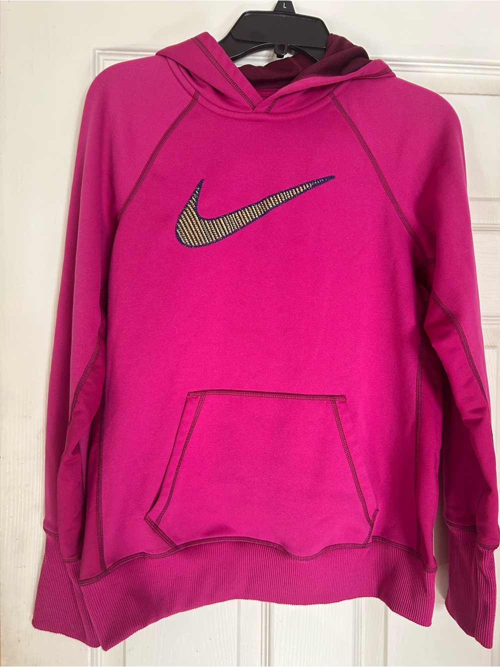 Nike Therma-Fit Hot Pink Fleece Pullover
